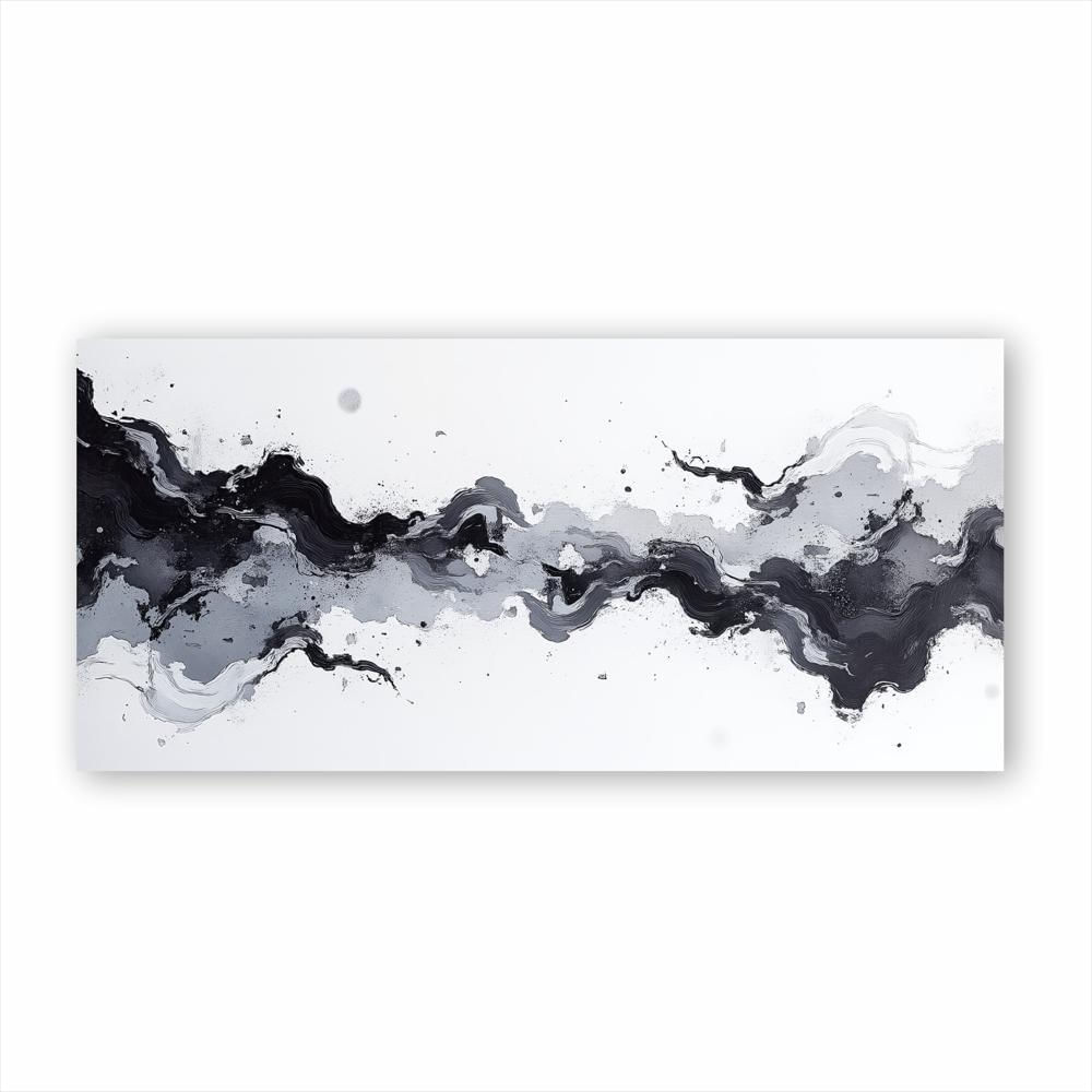 Lienzo Cuadro Moderno Abstracto Sereno 118X55cm img #1