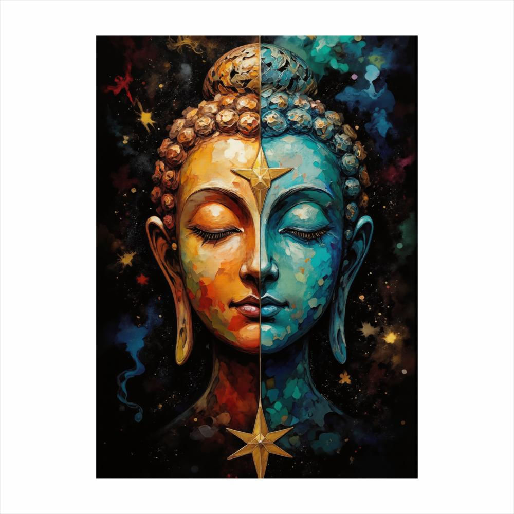 Lienzo Cuadro Espiritual Buda Universal 110X80cm img #1