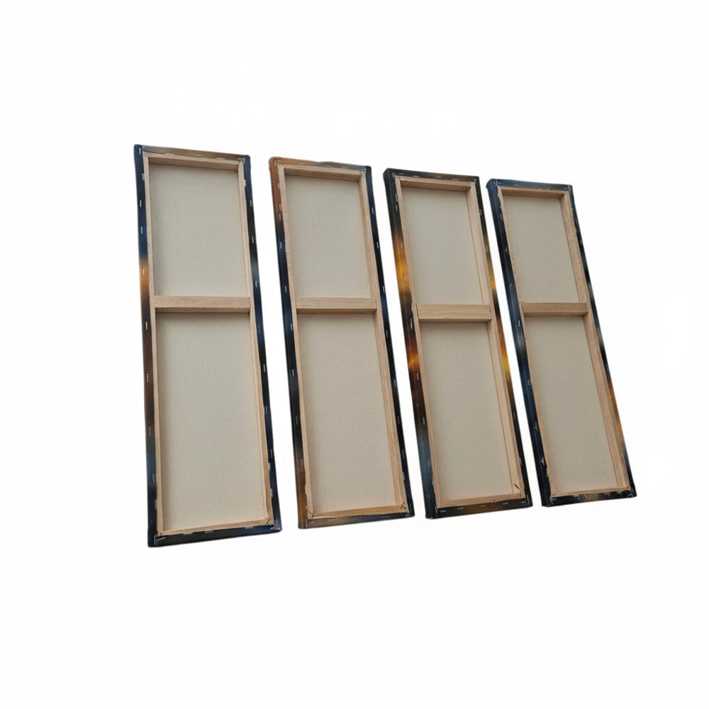 Lienzo Cuadros Decorativos Ritmo Estacional Set X4 60X18cm C/U img #3