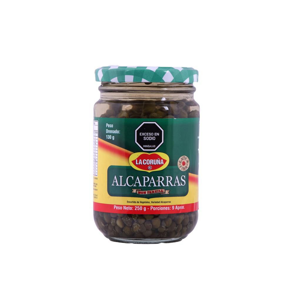 Alcaparras LA CORUNA en frasco (130  gr)