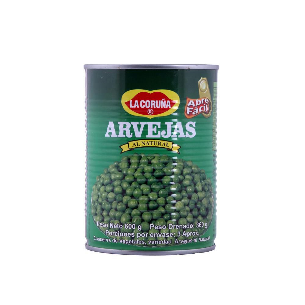 Arveja LA CORUNA natural (360  gr) img #1
