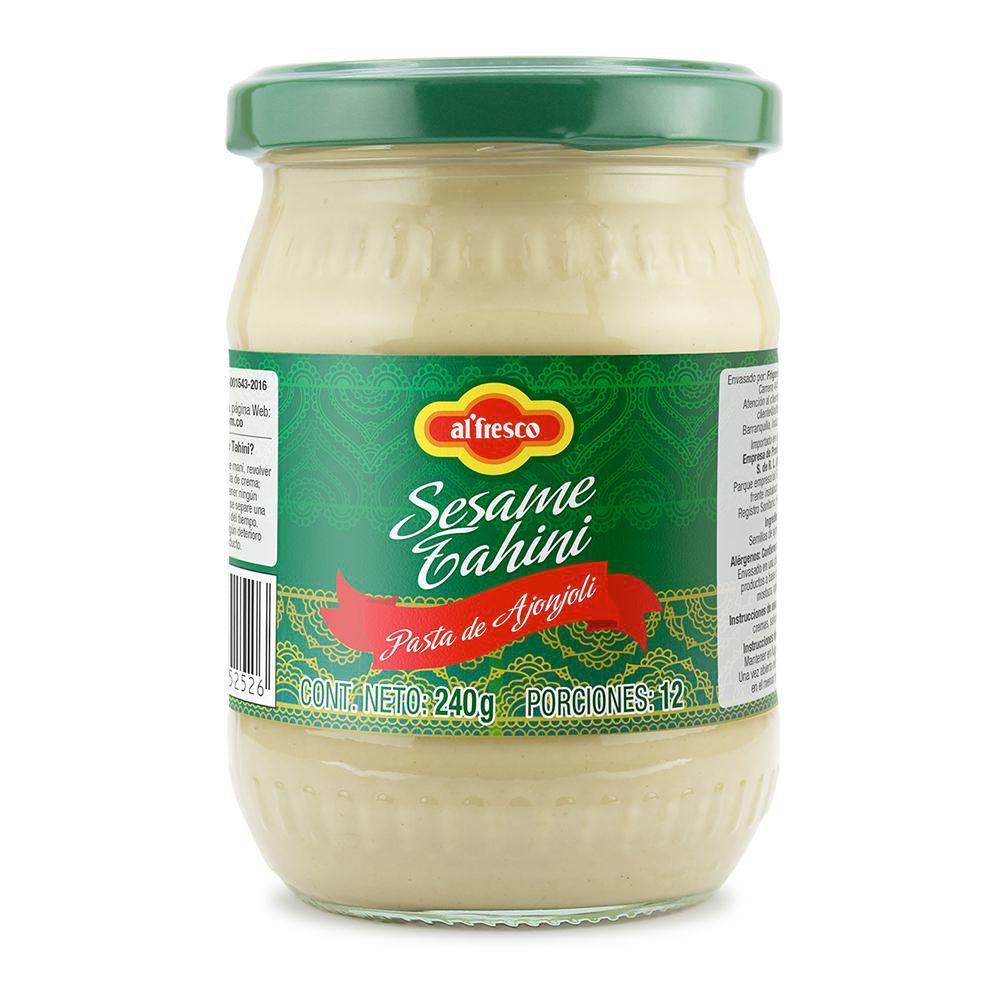 Pasta de Ajonjoli Tahini AL FRESCO 240  gr