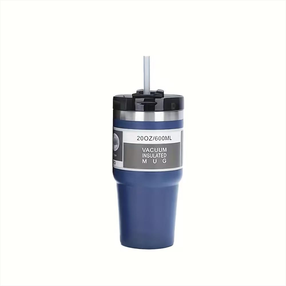 Termo Térmico Sin Agarre 600Ml De Acero Inoxidable img #1