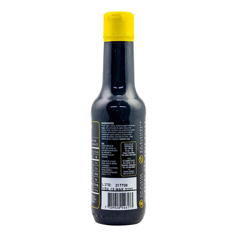 Salsa soja GABELI de mesa dulce (165  ml) img #2