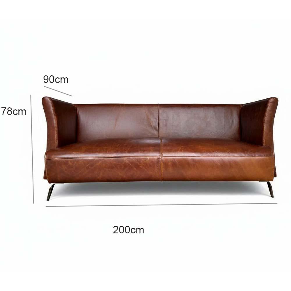 Sofá Ubasti 200Cm X 90Cm Cuero img #2