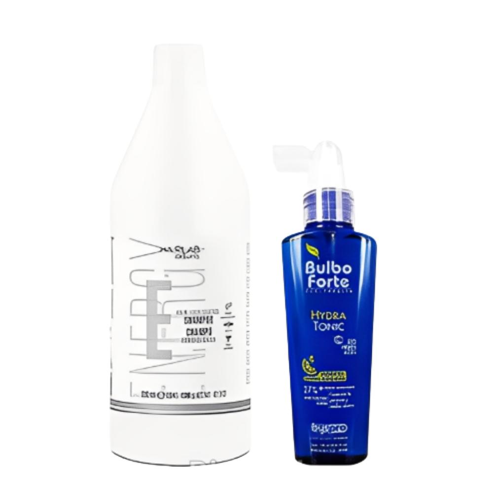 Kit Control Caída Shampoo Caída Salerm 300Ml + Bulbo Forte 120Ml img #1