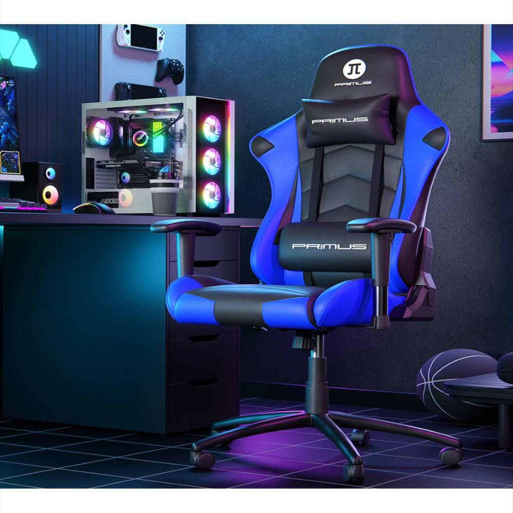 Silla Gamer Primus Thronos100t Negro Azul Pch 102Bl img #4