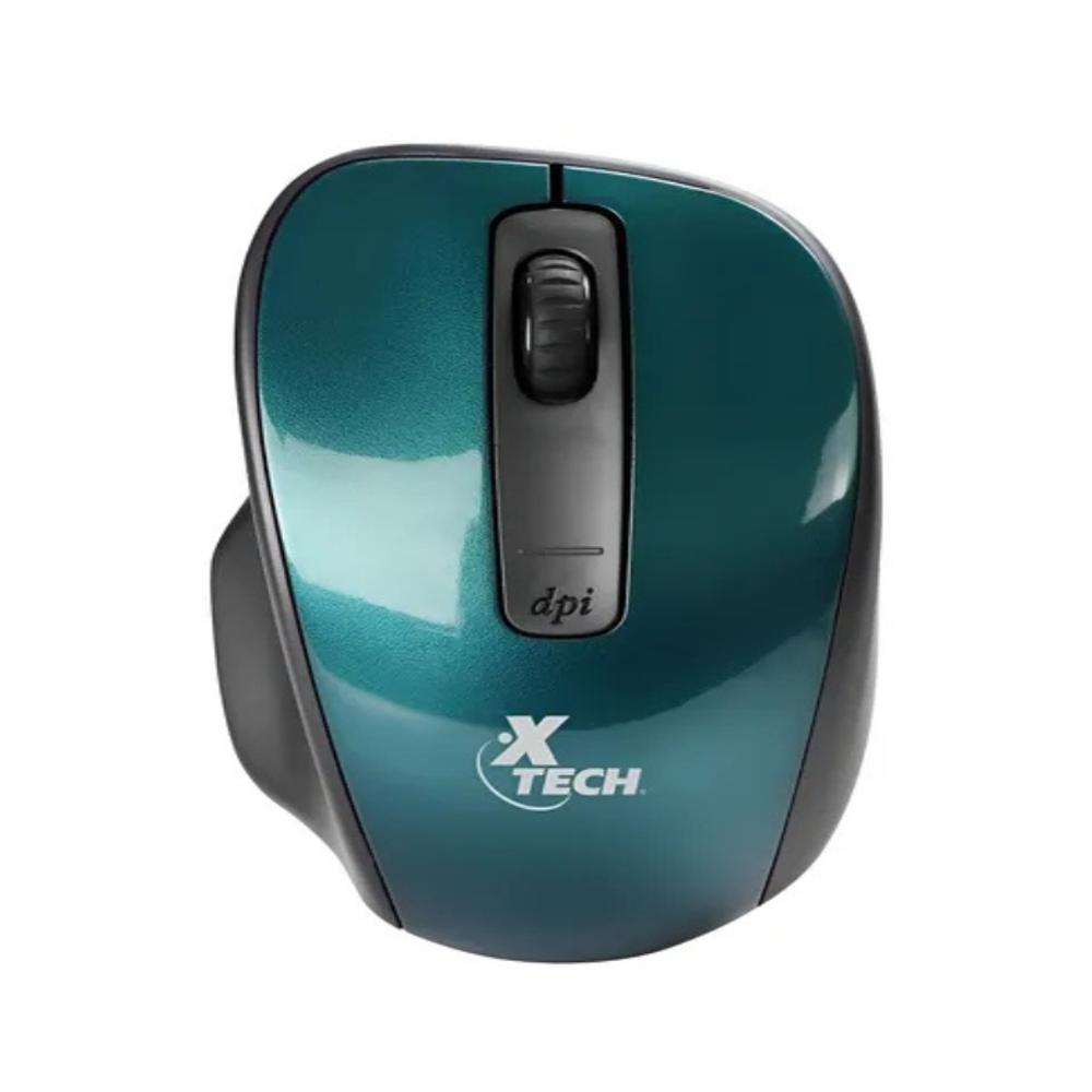Mouse Óptico Inalámbrico Metalizado Pila Incluida Xtech M320 img #1