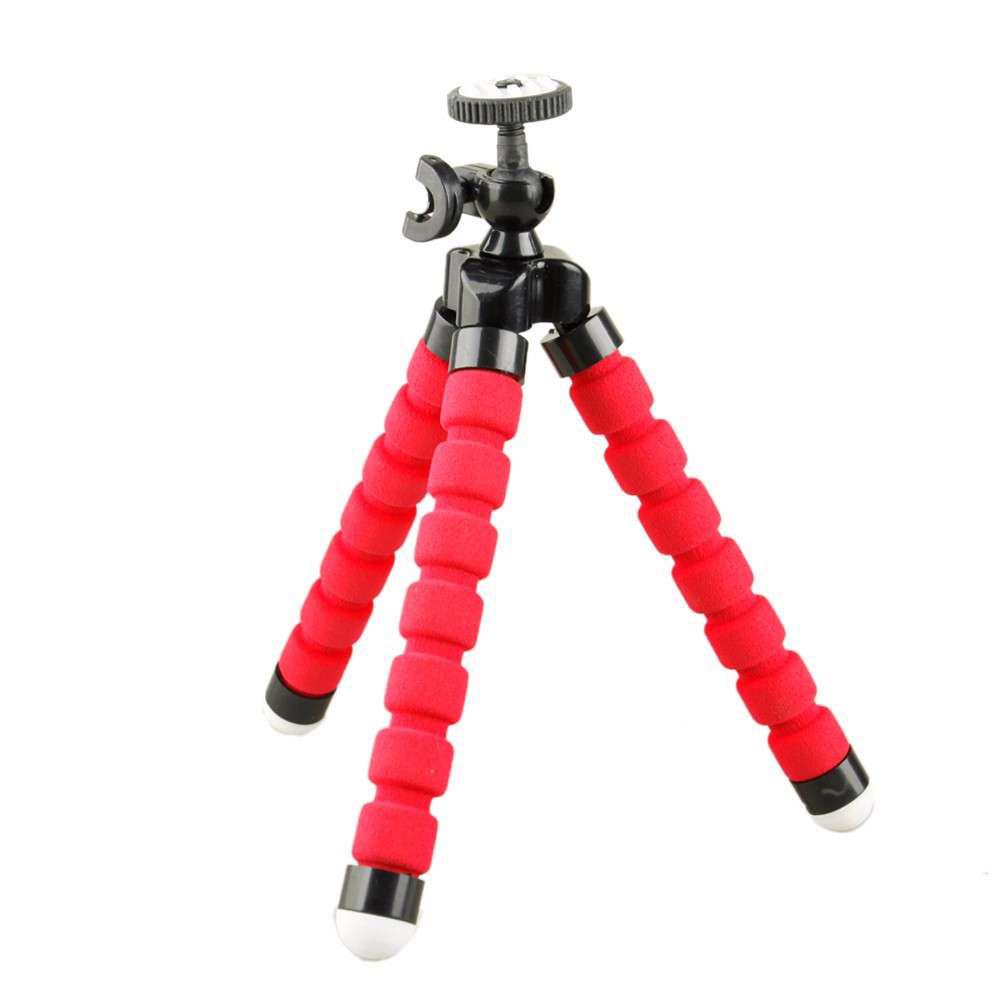 Combo Mini Tripode + Control Bluetooth Rojo img #2