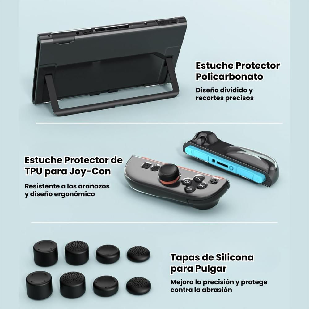 Kit Nintendo Switch 2 Estuche Rígido Y Accesorios Varios img #3