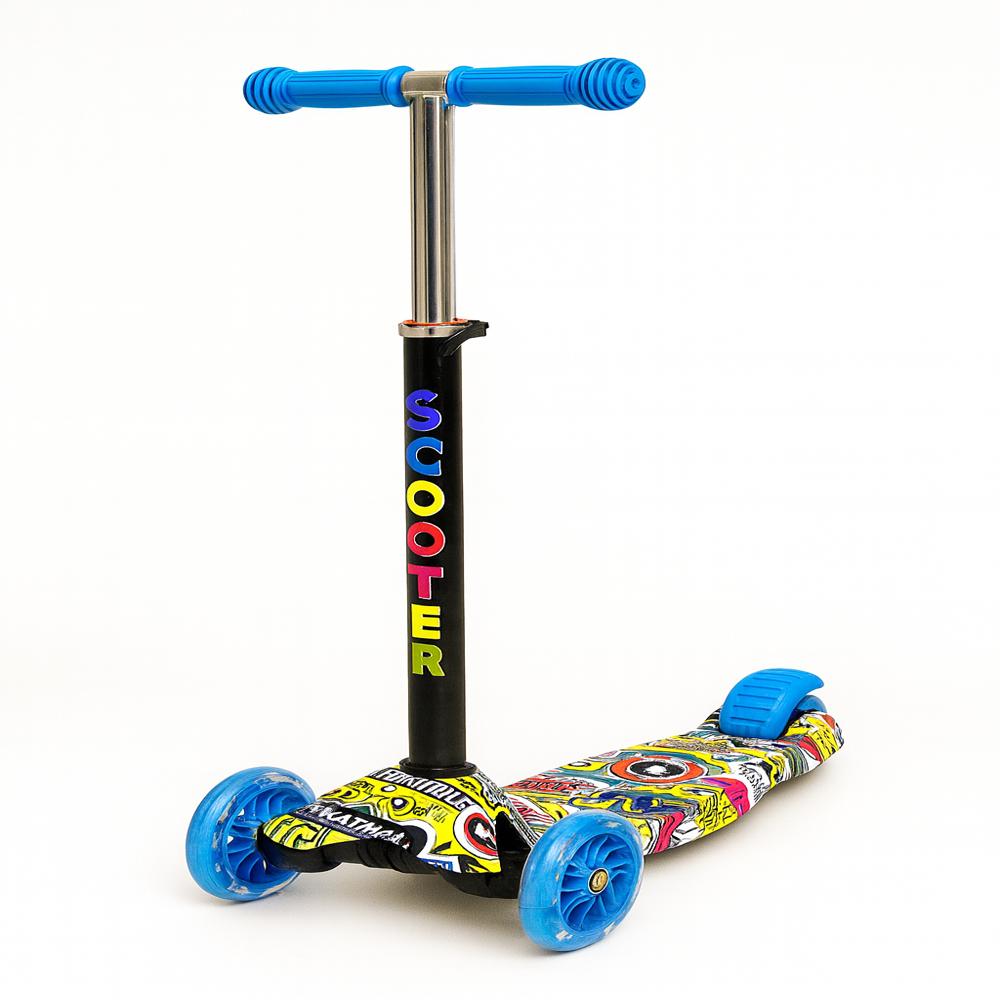 Monopatín Scooter De Niño Color Azul img #2