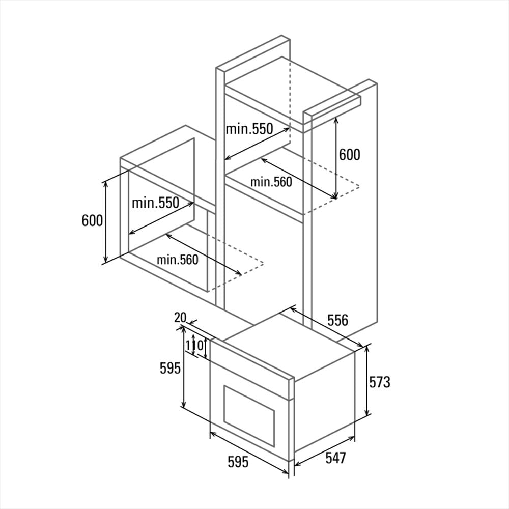 Horno Multifuncional Mds7208bk img #5