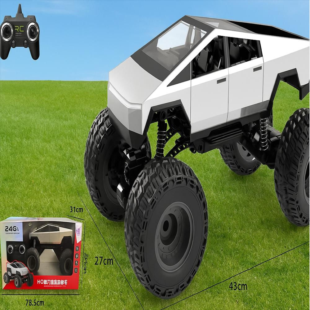Cybertruck Grande A Control Remoto, Terreno Dificil img #3