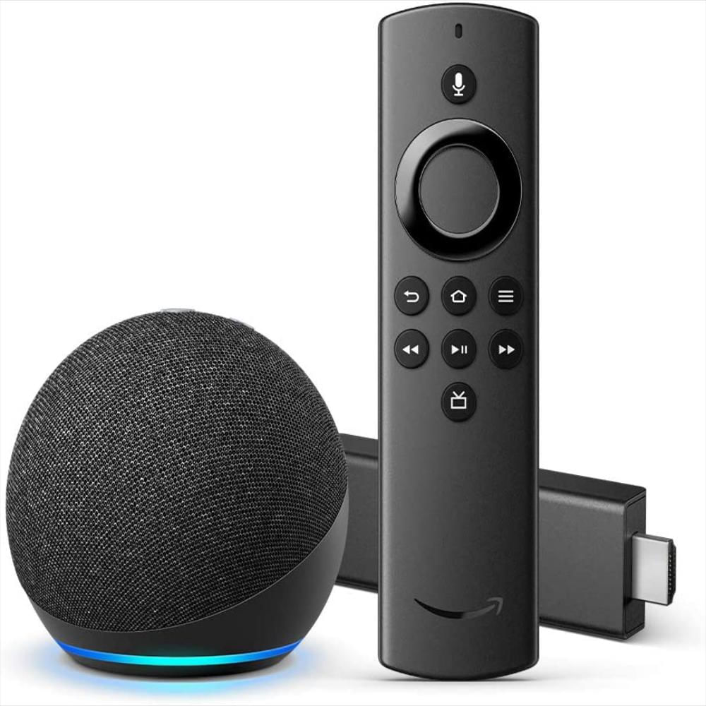 Fire Tv Stick Lite Con Nuevo Echo Dot (4Ta Generación) Streaming img #2