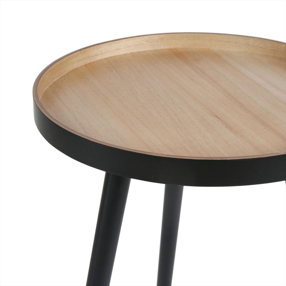 Mesa Auxiliar Sala Decorativa Circular Moderna Refalmudena img #1