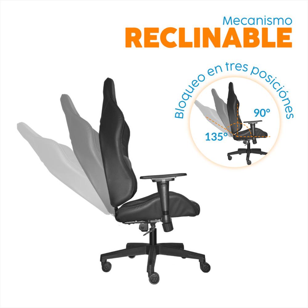 Silla Gamer Leaf Negro Bonno img #2