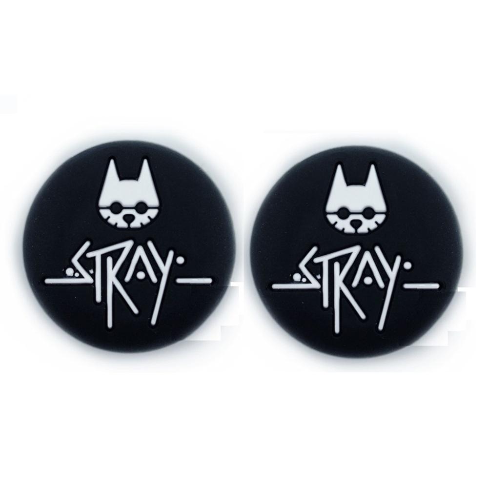 1 Par Grips Protector Joystick Análogo Consola Diseño Stray img #1