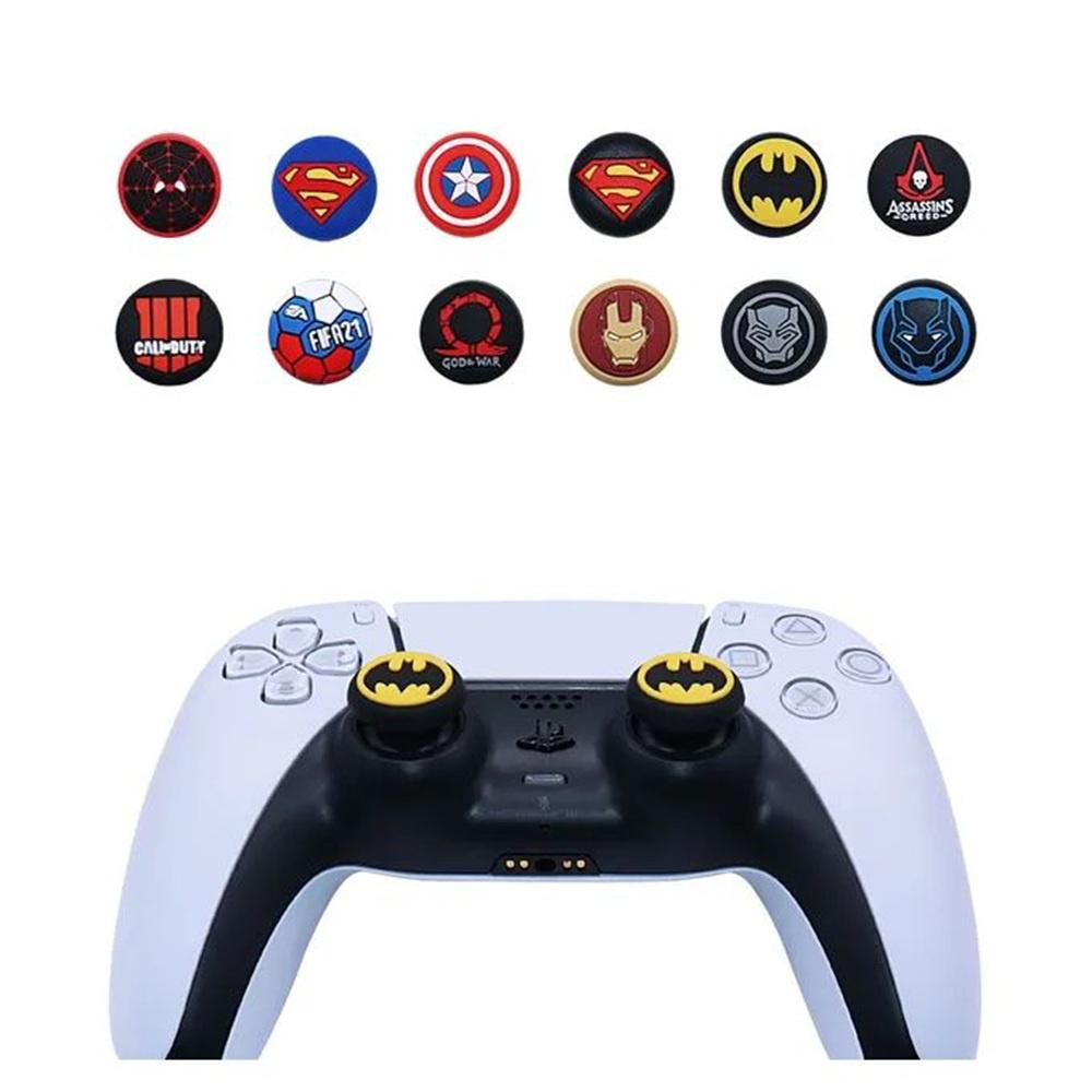 1 Par Grips Protector Joystick Análogo Consola Diseño Toad Rosado img #2