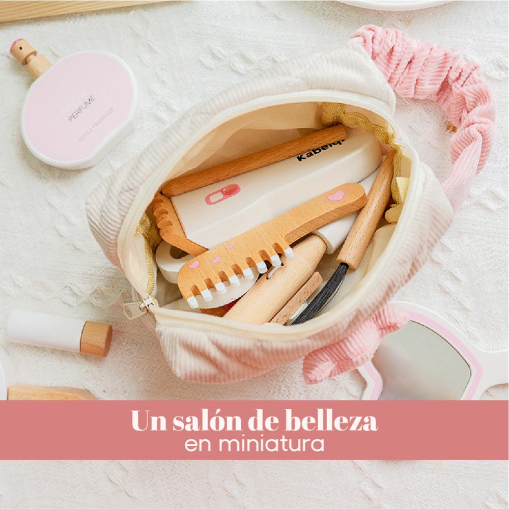 Juego De Tocador Para Niños Montessori Didáctico Madera img #4