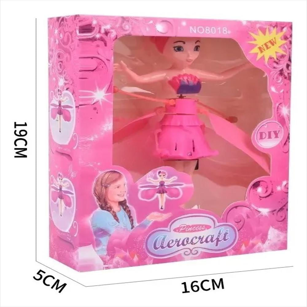 Muñeca Cuento Hada Alas Bailarina Voladora img #4