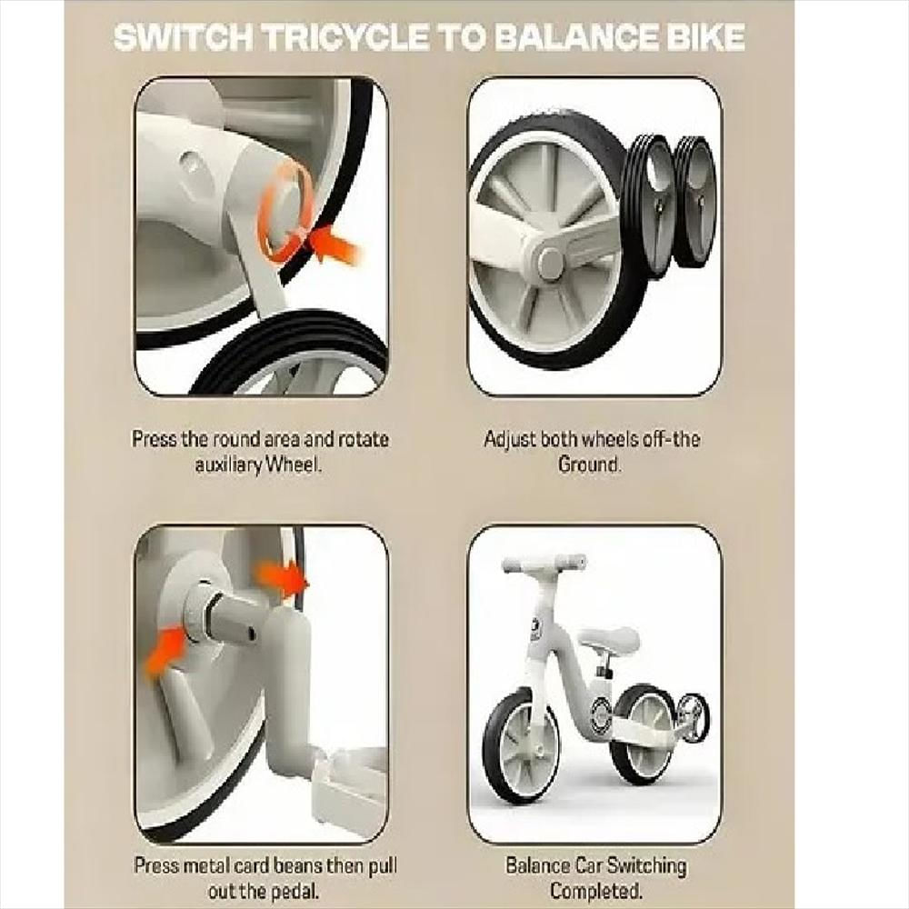 Triciclo Ruedas Infantiles Montaje Turbo img #3