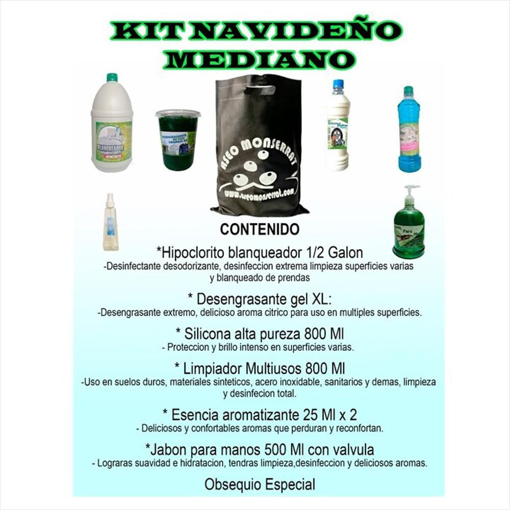 Kit Combo Productos Limpieza Del Hogar Monserrat Kit Mediano img #1
