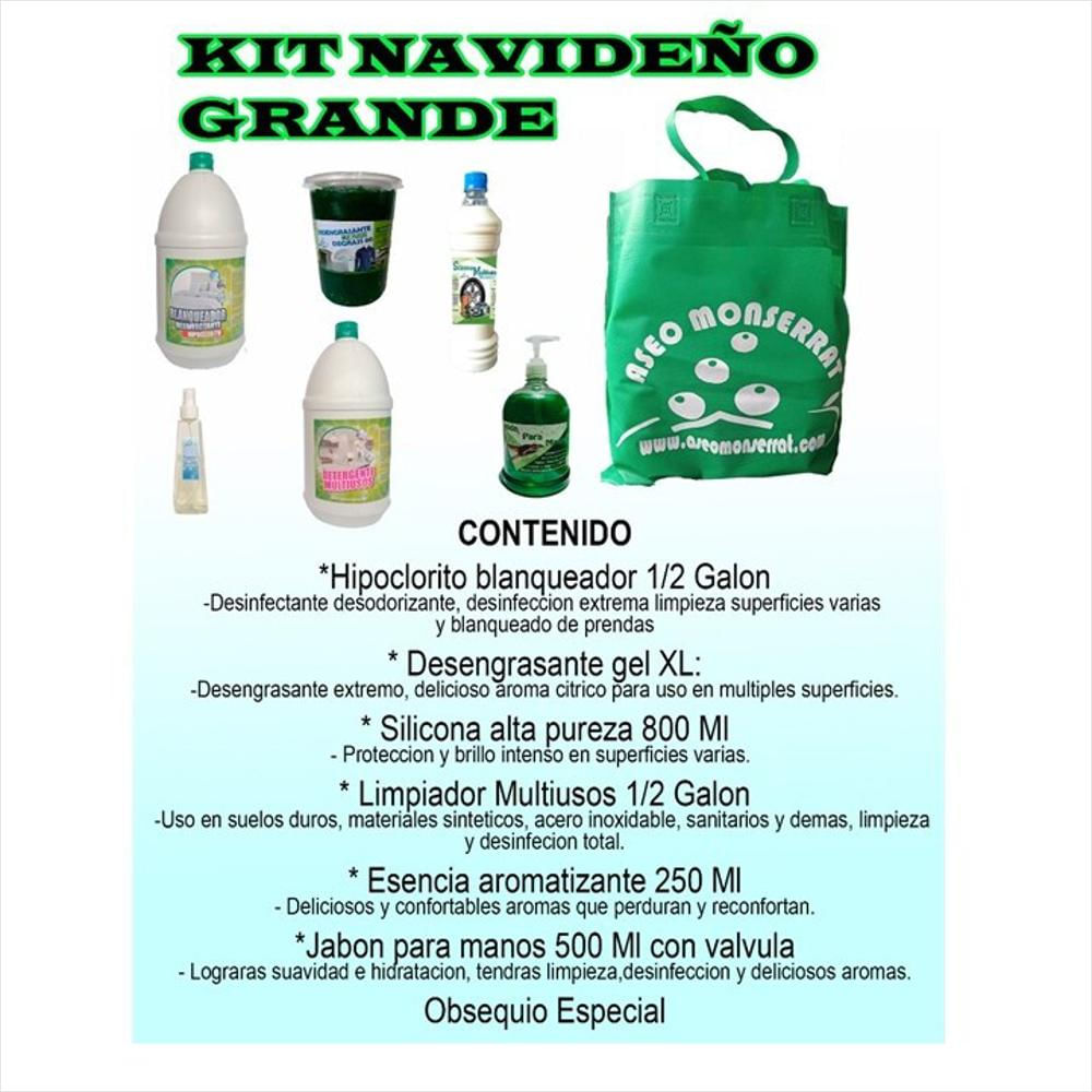 Kit Combo Productos Limpieza Del Hogar Monserrat Kit Grande img #1