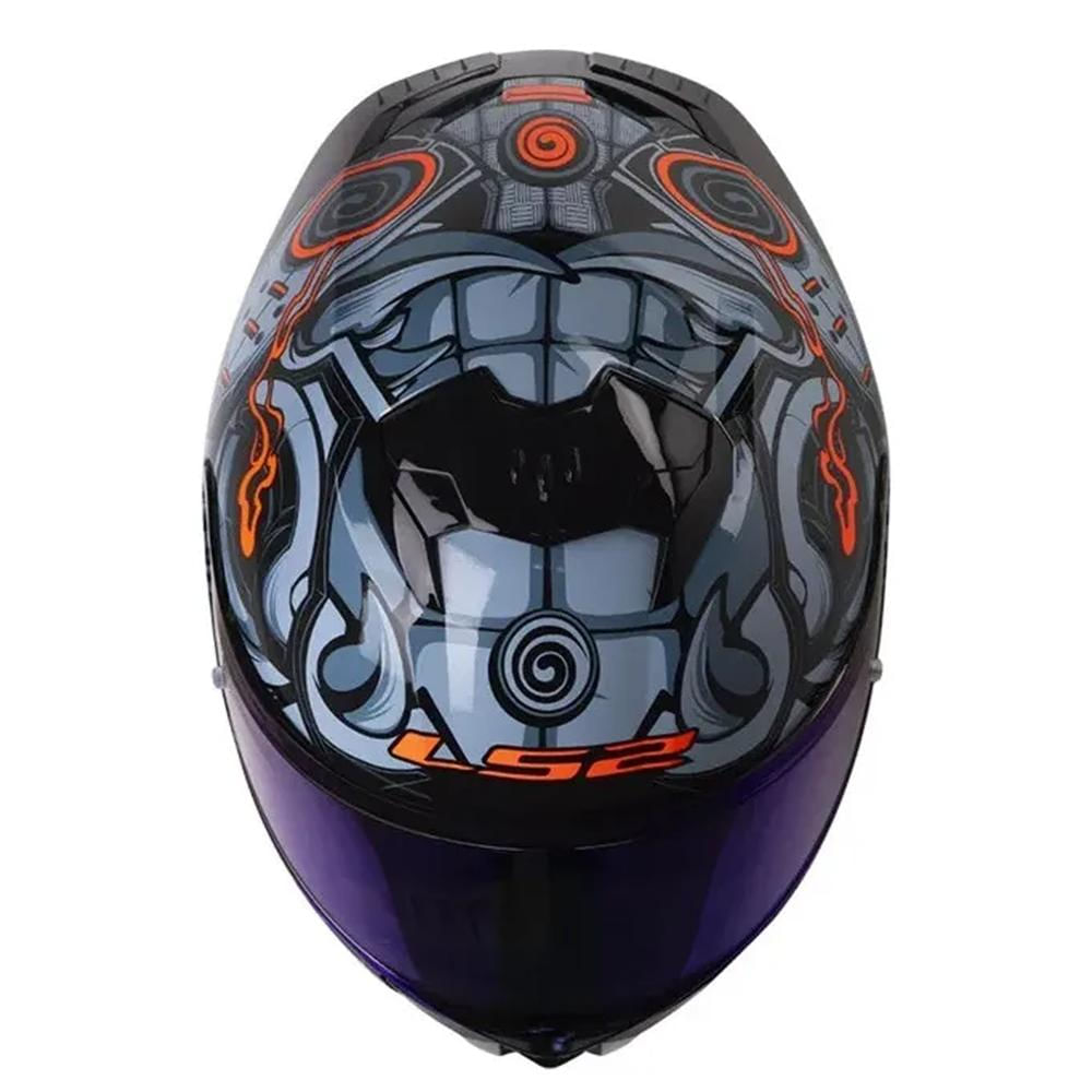 Casco Ls2 Ff 808 Stream 2 Samurai Talla M 58 Cm img #2