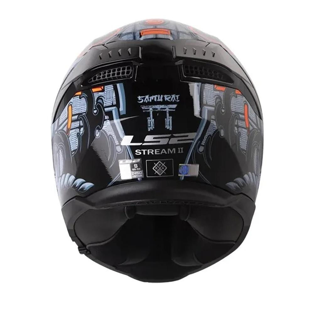 Casco Ls2 Ff 808 Stream 2 Samurai Talla M 58 Cm img #3