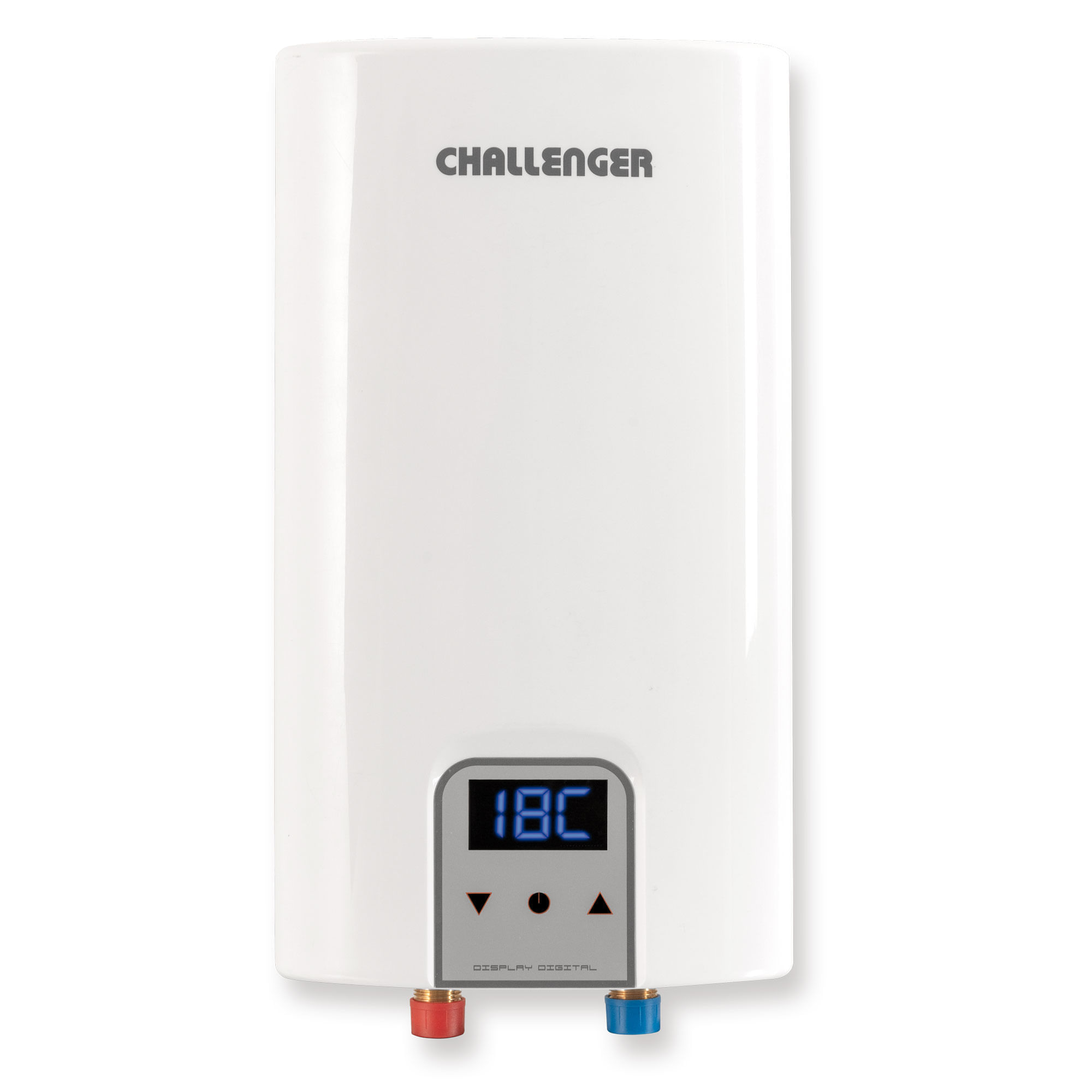 Calentador de Paso Challenger 5-8 Litros Eléctrico 220V WH7611E Blanco Calentador de Paso Challenger 5-8 Litros Eléctrico 220V WH7611E Blanco