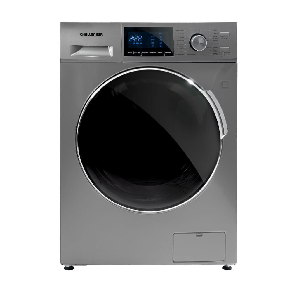 Lavadora Secadora Challenger Carga Frontal Inverter 14 Kg CW 8014SI Gris