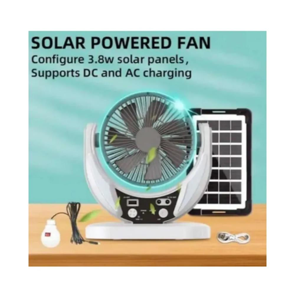 Ventilador Recargable 4 En 1 D02 Modelo 607 img #2