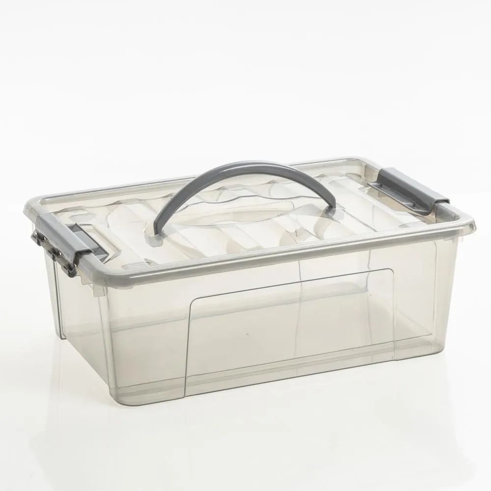 Caja Con Broches 7L Gris FINLANDEK ESENCIAL TG51704 img #3