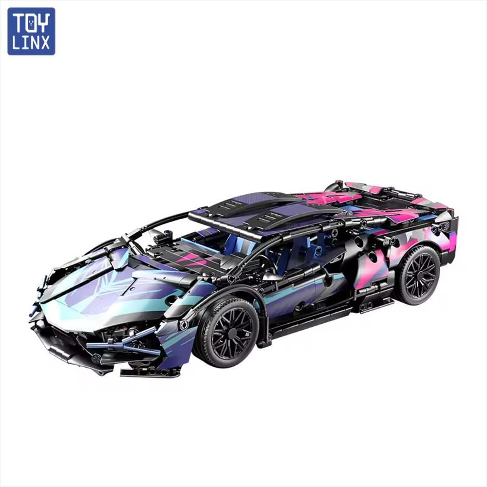 Juguete Carro Set Construccion Piezas Lego Armatodo img #3