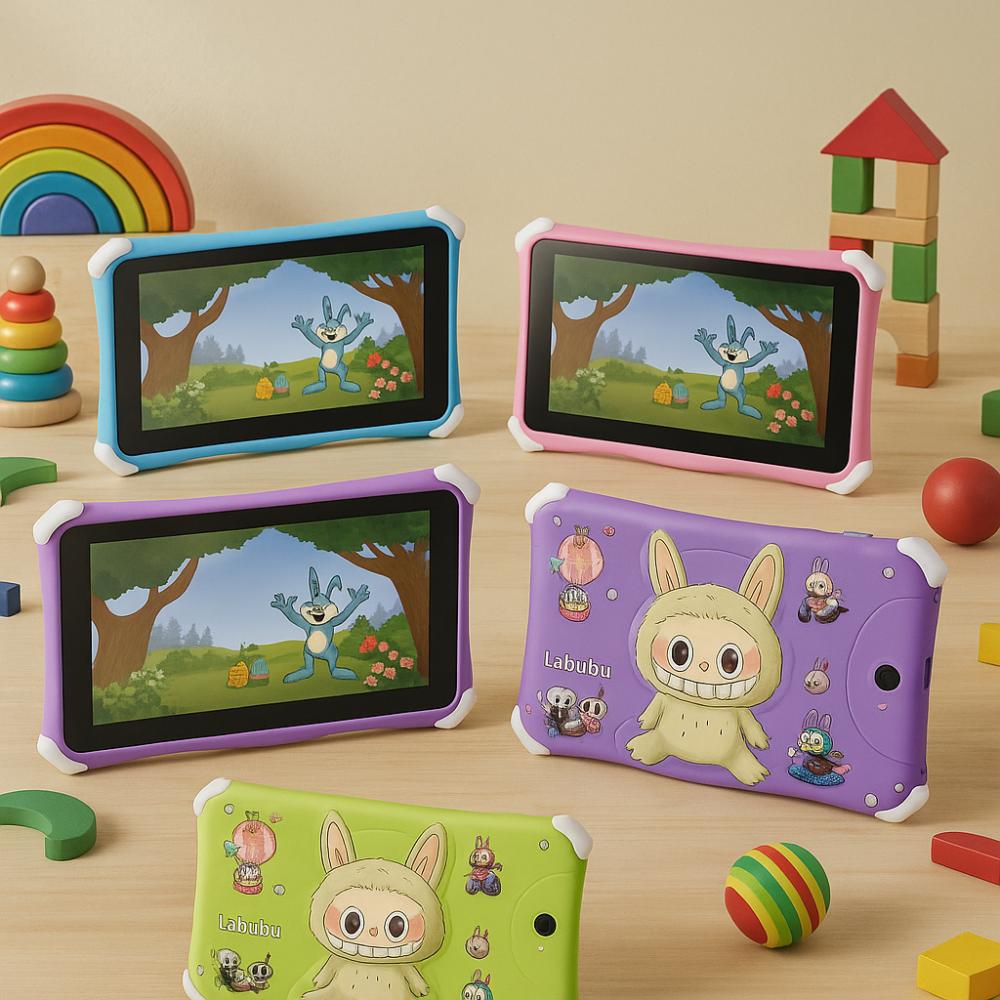 Tablet Niños Labubu 7 Pulgadas Puerto Sim Android 14 7Gb 256Gb Verde img #4