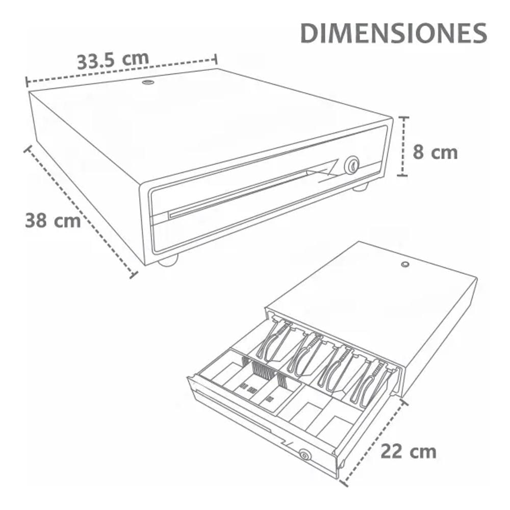 Cajon Monedero Magnux Rieles Metalicos Calidad Envio Gratis img #4