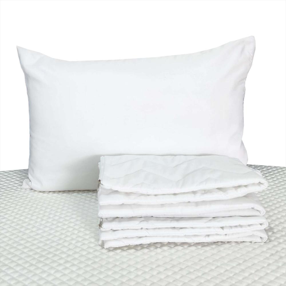 Set X 6 Protectores Almohada 70X50cm Blanco img #1