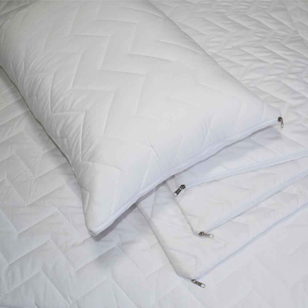 Set X 6 Protectores Almohada 70X50cm Blanco img #4