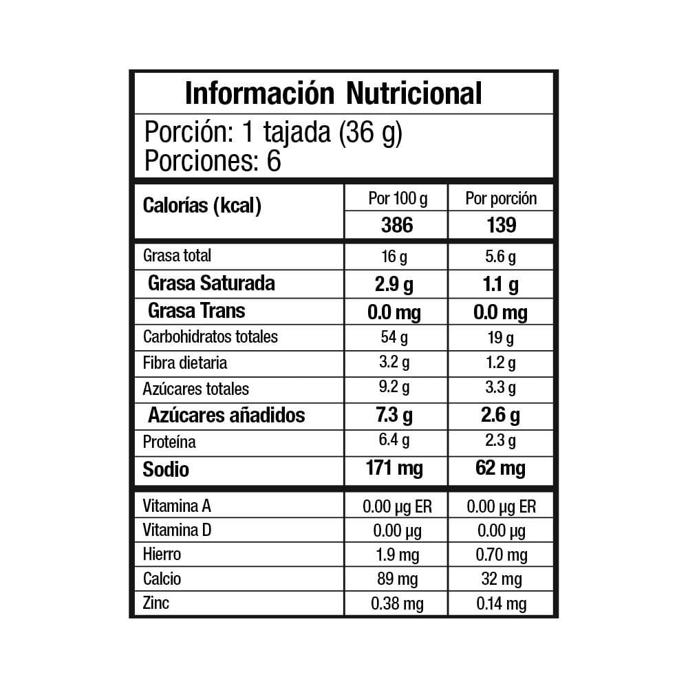 Ponqué RAMO Equilibrio (220  gr) img #2