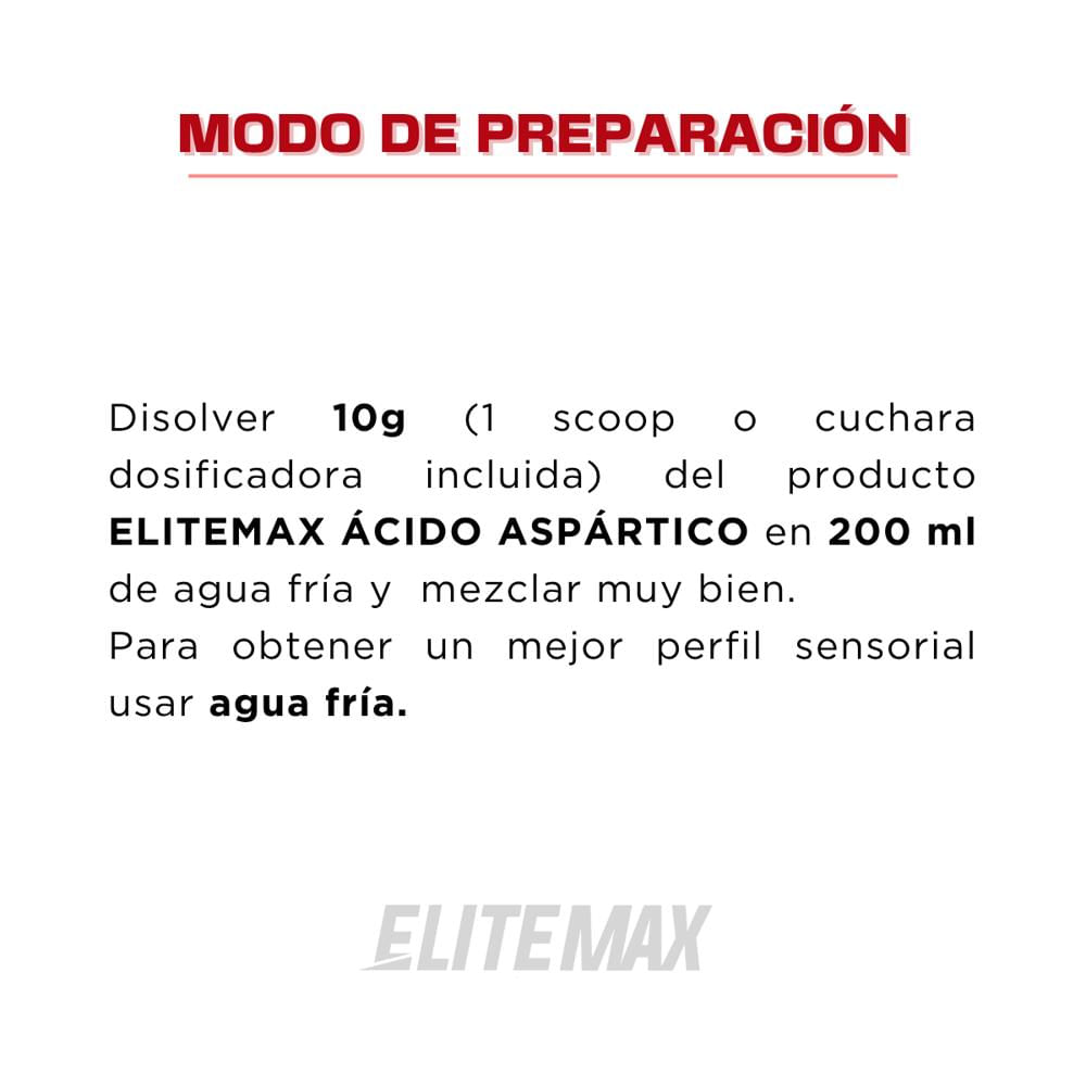Acido Aspartico 300G Elitemax img #4