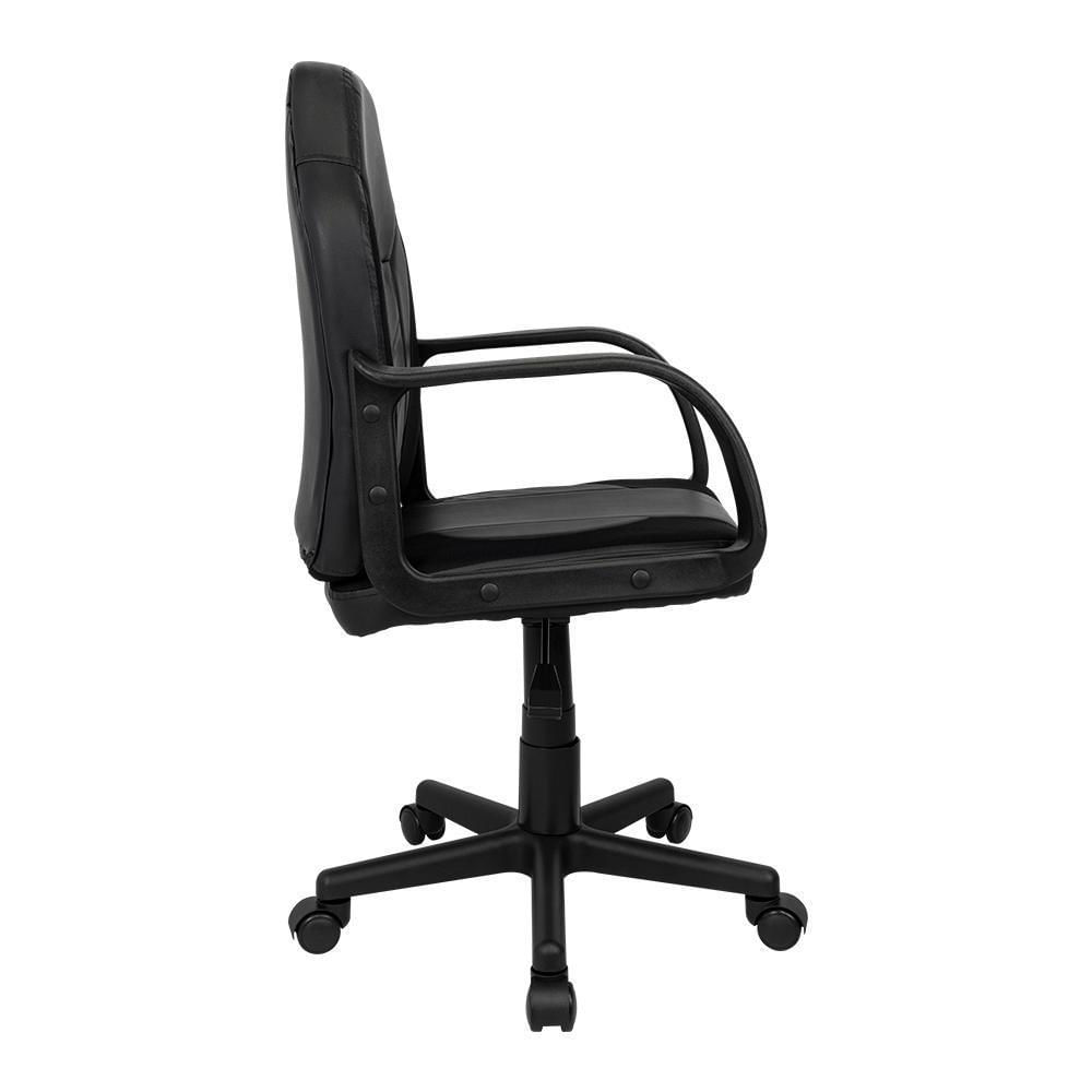 Silla Escritorio Otis Negro, Con Cómodo Espaldar Y Ruedas De Nailon img #3