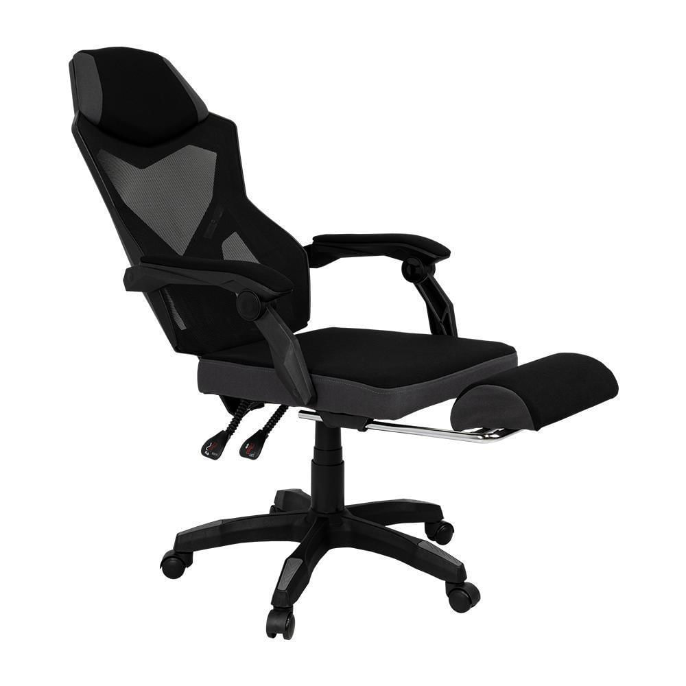 Silla Gamer Optimus Negro, Con Cómodo Espaldar Y Ruedas De Nailon img #2