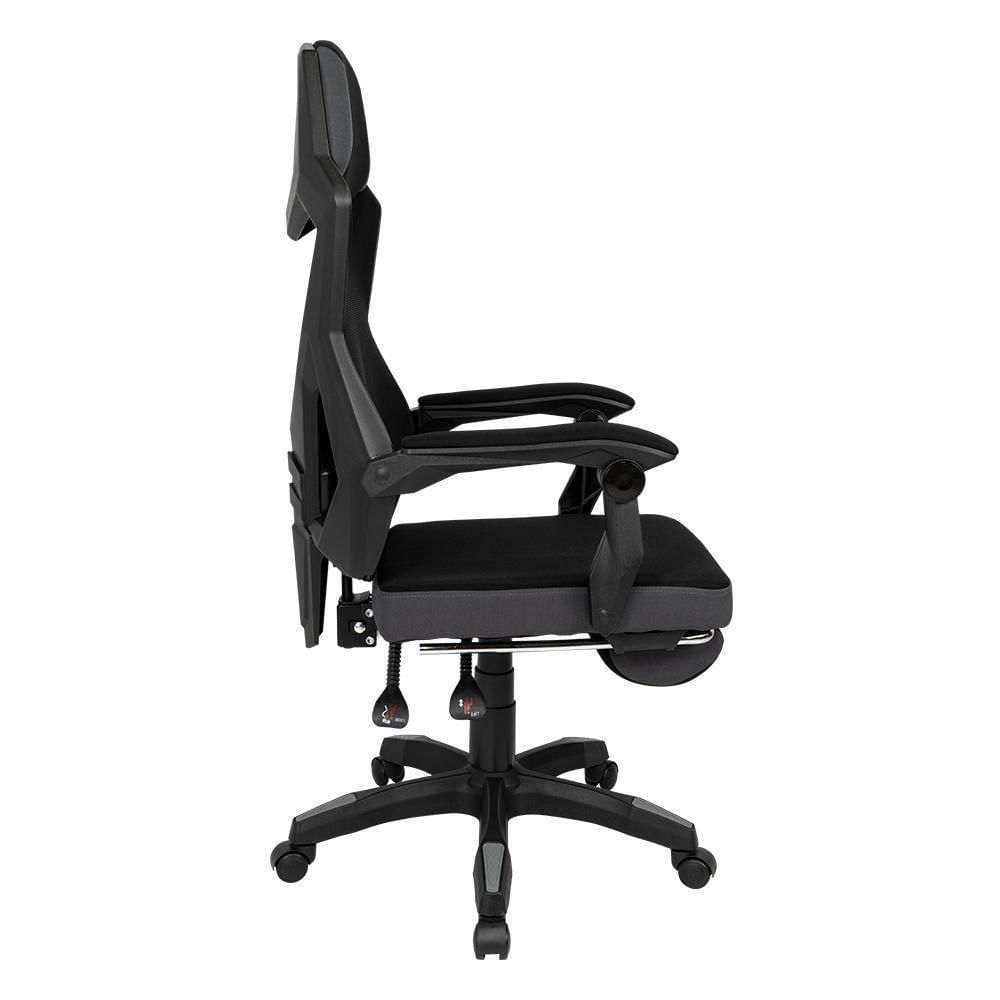 Silla Gamer Optimus Negro, Con Cómodo Espaldar Y Ruedas De Nailon img #3