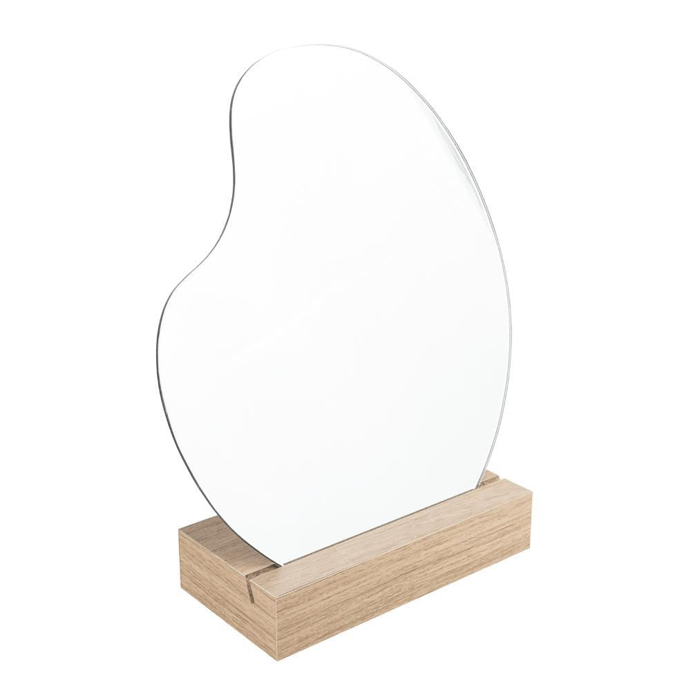 Espejo Tocador Bean, Beige, Diseño Moderno img #1