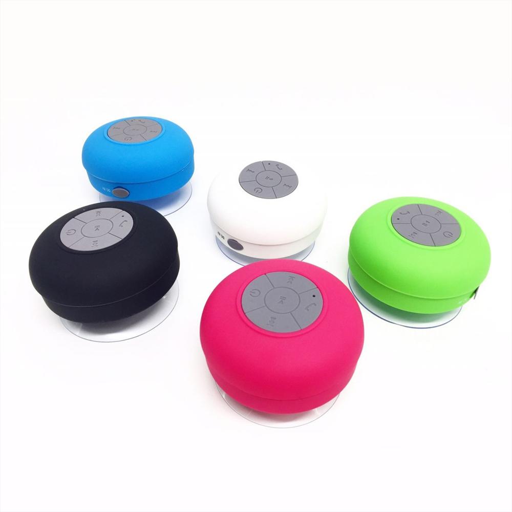 Parlante Bafle Impermeable Recargable Para Música Y Llamadas Amarillo img #2