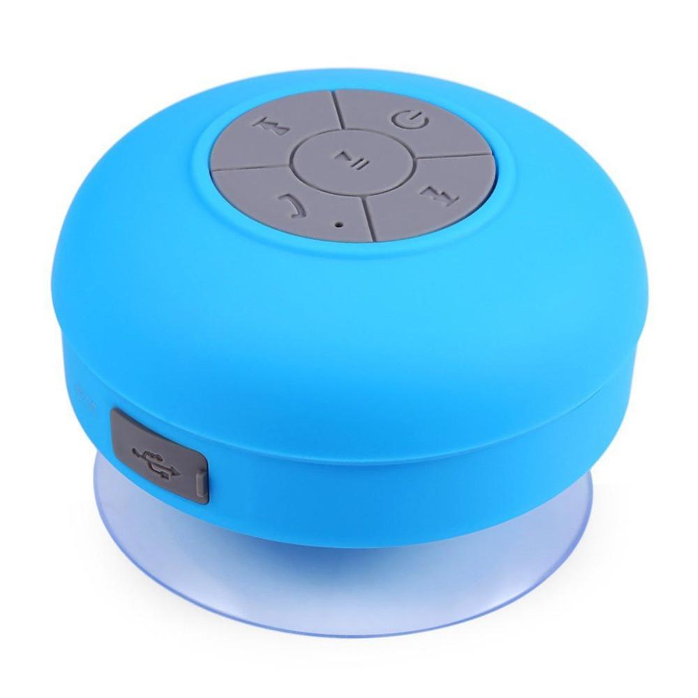 Parlante Bafle Impermeable Recargable Para Música Y Llamadas Azul img #1