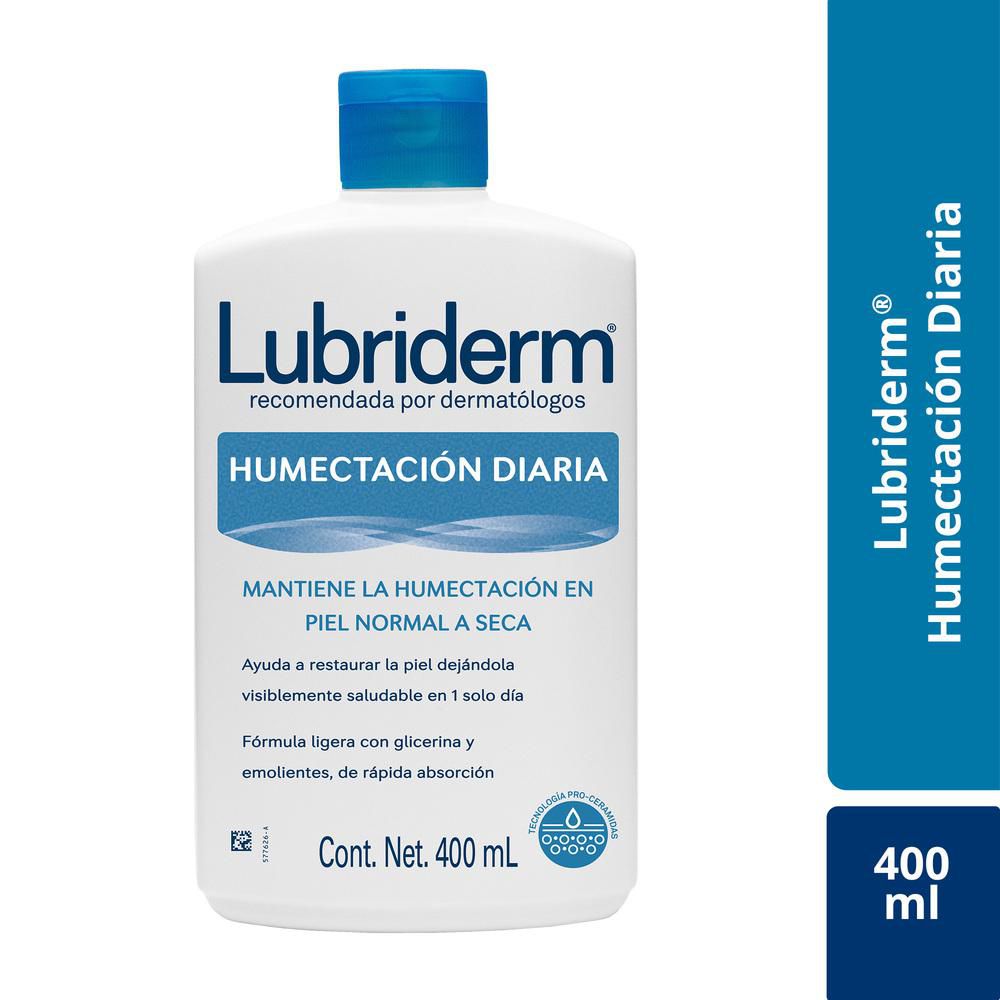 Crema corporal LUBRIDERM humectación diaria (400  ml)