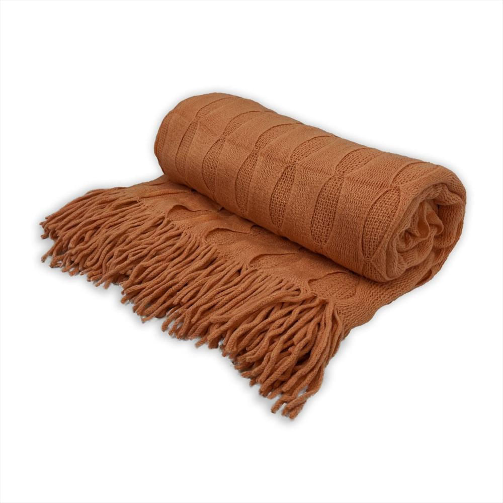 Manta Cobija Frazada Suave Tejida Decor 152X127cm Refjade img #2