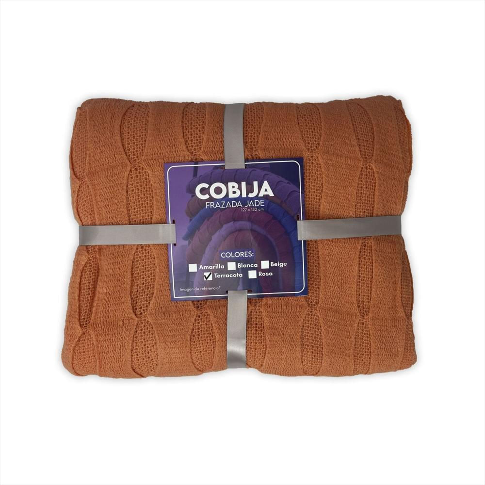 Manta Cobija Frazada Suave Tejida Decor 152X127cm Refjade img #3