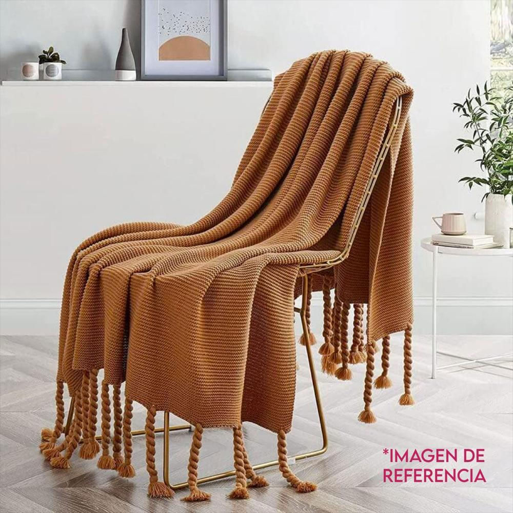 Manta Cobija Frazada Suave Tejida Decor 152X127cm Refmalva img #2